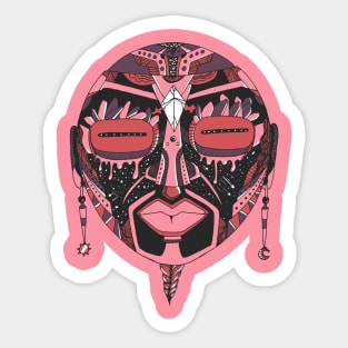 Ambrose African Mask 2 Sticker